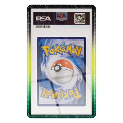 Limited Edition Graded Guard Vortex, back view with PSA slab