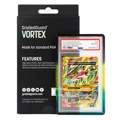 Graded Guard Vortex PSA retail box with guarded slab