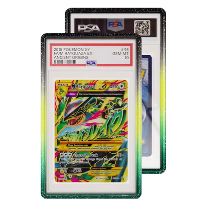 Two Limited Edition Graded Guard Vortex cases, front and back